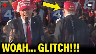 Watch Trump ABRUPTLY STOP after HECKLERS SHOCK INSULT [upl. by Lenod]