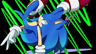 Sonic  Im Blue w cool remix  IMPROVED [upl. by Brenden]