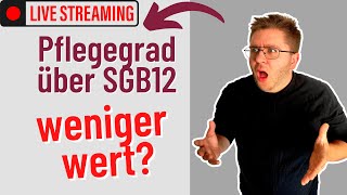 ♿ Pflegegrad übers SGB12 Bürgergeld Verinderungspflege Entlastungsbetrag [upl. by Oirasor]