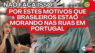 Porque os brasileiros não estão conseguindo trabalho em Portugal [upl. by Ridan5]