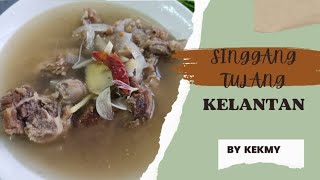 SINGGANG TULANG VERSI KELANTAN ‼️ Wajib masak nasi lebih 😋 eating food shortvideo [upl. by Etnomed]