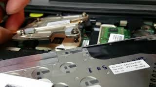 HP Probook 6550b  changing CPU thermal paste the easy way [upl. by Tiraj404]