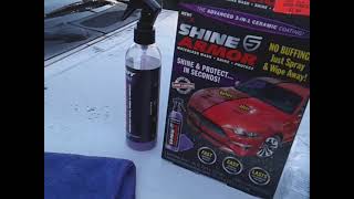 shine armor ceramic coating gets your white paint right [upl. by Amat635]