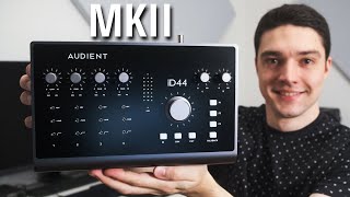 Audient iD44 MKII – USB Audio Interface Review [upl. by Lockwood]