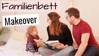 Boho Schlafzimmer Makeover mit DIY Familienbett [upl. by Maer]