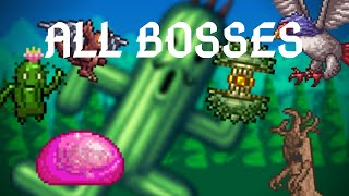 Terraria Joost Mod All Bosses  Quest MiniBosses [upl. by Concepcion]