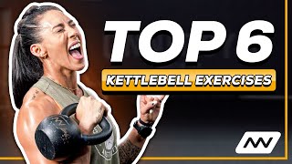 Top 6 Kettlebell Exercises for Beginners  Hannah Eden [upl. by Naujet]