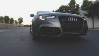 Audi RS5 Cinematic AirLift Vorsteiner Akrapovic [upl. by Anaehs310]