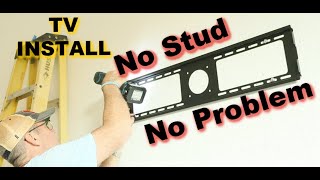 Best Way to Attach TV Mount to Just Drywall [upl. by Peterec]