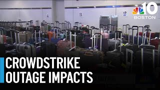 Airlines and hospitals still scrambling from impacts of Crowdstrike outage [upl. by Gabriela]