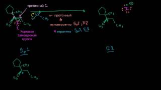 Примеры реакций E2 E1 Sn2 Sn1 часть 3 [upl. by Rosemary]