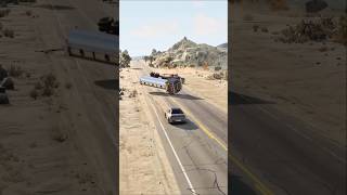 Beamng Drive Realistic Crashes 1 beamngdrive gamingclips shortsvideos [upl. by Nihsfa166]