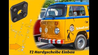 Lenny baut eine Hardyscheibe in den VW Bus T2 [upl. by Mcallister]