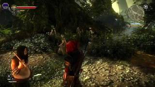 The Witcher 2  Ubersampling Comparison with Full Graphics Settings [upl. by Lotsyrc]