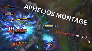 Aphelios Onetrick  Montage [upl. by Hadrian]