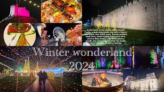 WINTER WONDERLAND 2024  CARDIFF CASTLE  MARSHMALLOW TOASTING  BUTE PARK [upl. by Ennaitsirhc]