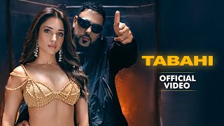 Badshah  Tabahi Official Video  Tamannaah  Retropanda Part 1 [upl. by Clovah]