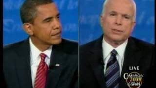 Part 10 of 10  Third and Final Presidential Debate  John McCain and Barack Obama October 15 2008 [upl. by Nerol]