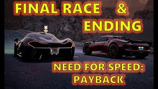 Need For Speed Payback  Final RACE Lina Navarro amp Ending  Porsche 918 Spyder  Ultra Settings [upl. by Mcfadden430]