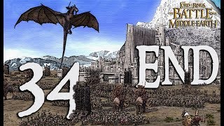 The Battle for MiddleEarth EVIL Campaign Walkthrough  Minas Tirith ENDING  Part 34 Hard [upl. by Htabmas]