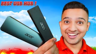 Acer 7in1 USB C amp 5in1 USB 30 Hub⚡Best USB Hub For Laptop amp Tablets  🔥🔥 [upl. by Adnamar929]