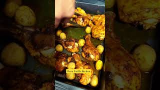 Oven Grill Chicken trending food foodie [upl. by Uttica]