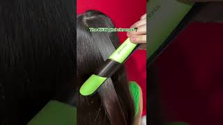 How to curl with new ghd chronos hair straightener in limitededition cyber lime 💚 youtubeshorts [upl. by Andreana356]