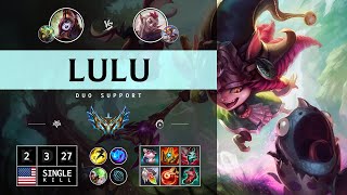 Lulu Support vs Rakan  NA Challenger Patch 1412 [upl. by Geminian]