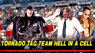 WWE 2K The Undertaker amp Kane vs The Rock amp Mankind  Hell in a Cell [upl. by Aivila]