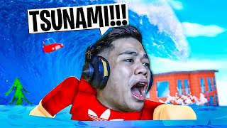 SURVIVING the MONSTER TSUNAMI  ANG HIRAP  Roblox [upl. by Eidorb646]