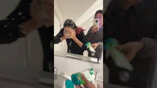 Unlimited face wash prank🫧 comedy youtubeshorts trending funny love viralvideo [upl. by Mcbride]