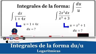 Integrales y Logaritmos El Secreto de las integrales de la forma duu [upl. by Stephanie418]