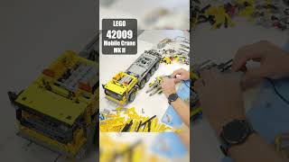 LEGO 42009 Speedbuild  LEGO Technic Mobile Crane MK II  Speed Build 42009  LEGO 2013 Cranes [upl. by Jecoa]