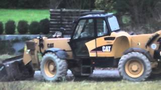 The Caterpillar CAT TH360B Telehandler [upl. by Yenttihw]