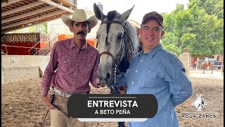 BETO PEÑA Arrendador de Antonio Aguilar Vicente Fernández y Joan Sebastian  🐴 [upl. by Ania]