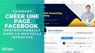 Comment créer une page facebook professionnelle [upl. by Oikim]