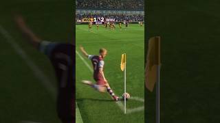 WardProwse Corner Kick Goal vs Wolves in eafc24 😱 wardprowse westham premierleague olimpico [upl. by Jovitta800]