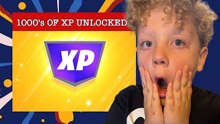 unlocking more quotXPquot like a pro in fortnite series 2 [upl. by Ahsikyw]