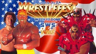 SWS vs WWF WrestleFest Watchalong March 30 1991  OSW Review 98 [upl. by Jewel569]