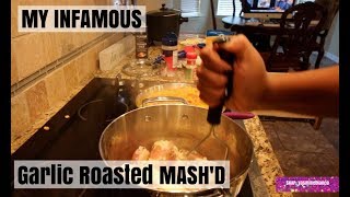 GARLIC ROASTED Parmesan MASHD POTATOES EASSYY PEASY [upl. by Cleo595]