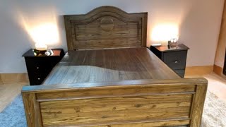 From Wood to Wonder Crafting a Teak Wood Bed Cot [upl. by Ruff]