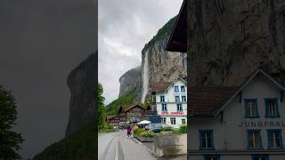 Discovering the Majestic SwissWaterfall 💧  Hidden Beauty in a Small Swiss Town [upl. by Meuser]