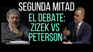 Segunda mitad del Debate Žižek vs Peterson  en español Partes IVVV [upl. by Nwahsyd407]