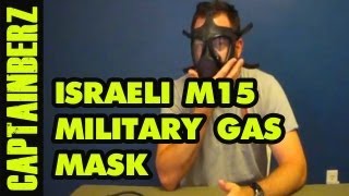 Israeli M15 Gas Mask Review [upl. by Notlem]