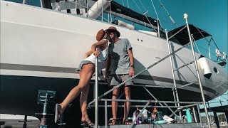 When Boat Work Goes a Tad Pear Shaped  Vlog 5 [upl. by Ayokal225]