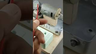 Using a sewing machine to make a free electric sewing machine at home with high power sorts [upl. by Anipsed]