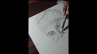 Guru Nanak Dev Ji 🌸❤️ytshortsindia ytlovers ytviral sketch [upl. by Piotr190]