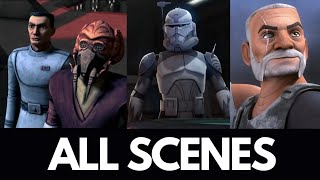 Commander Wolffe all scenes Clone Wars Rebels [upl. by Frederique]