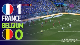 ⚽🏆 FRANCE 10 BELGIQUE  EURO 2024  RÉSUMÉ  Simulation de jeu vidéo [upl. by Vivica]