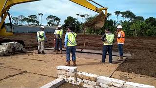 How to make helipad with steel plate [upl. by Giza477]